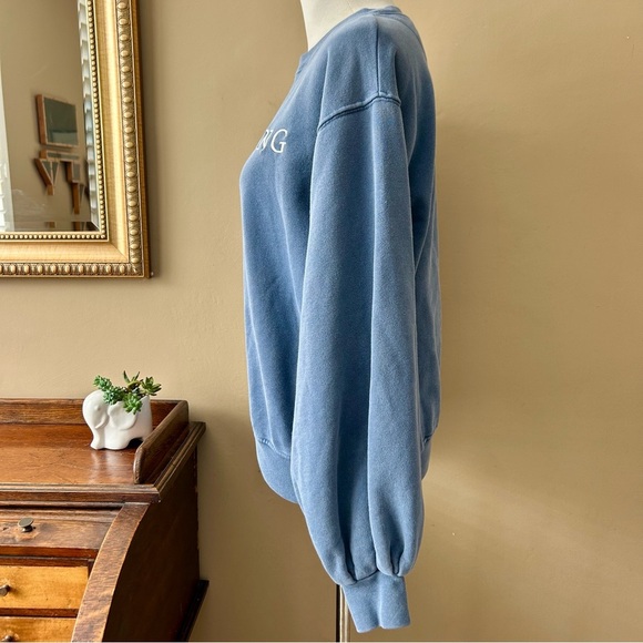 Anine Bing Navy Blue Sweatshirt - Picture 6 of 13